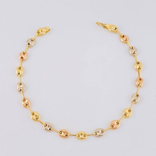 Pulso GC 2.7g / 7 3/4 in / 4.45mm Tres Oros 18K