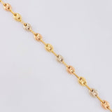 Pulso GC 2.5g / 7 in / 4.45mm Tres Oros 18K