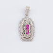 Pendant Virgin Guadalupe 5.5g / 1 1/2 in White Gold 18K