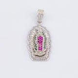 Pendant Virgin Guadalupe 5.5g / 1 1/2 in White Gold 18K