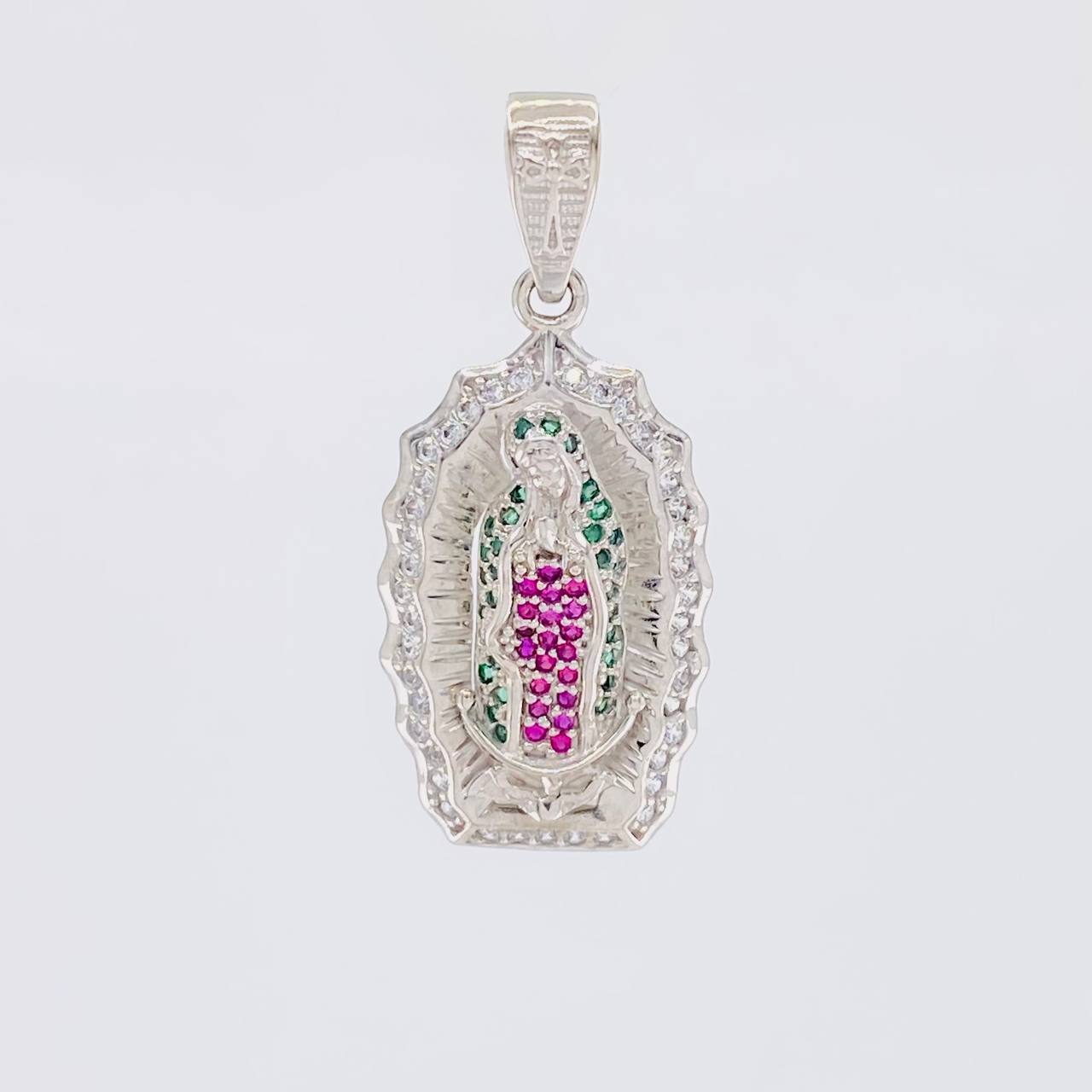 Pendant Virgin Guadalupe 5.5g / 1 1/2 in White Gold 18K
