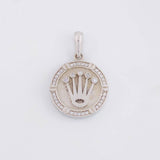 Pendant Crown 4.55g / 1 in White Gold 18K