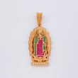 Pendant Virgin Guadalupe 10.95g / 1 3/4 in 18K Rose Gold