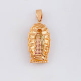 Pendant Virgin Guadalupe 10.95g / 1 3/4 in 18K Rose Gold