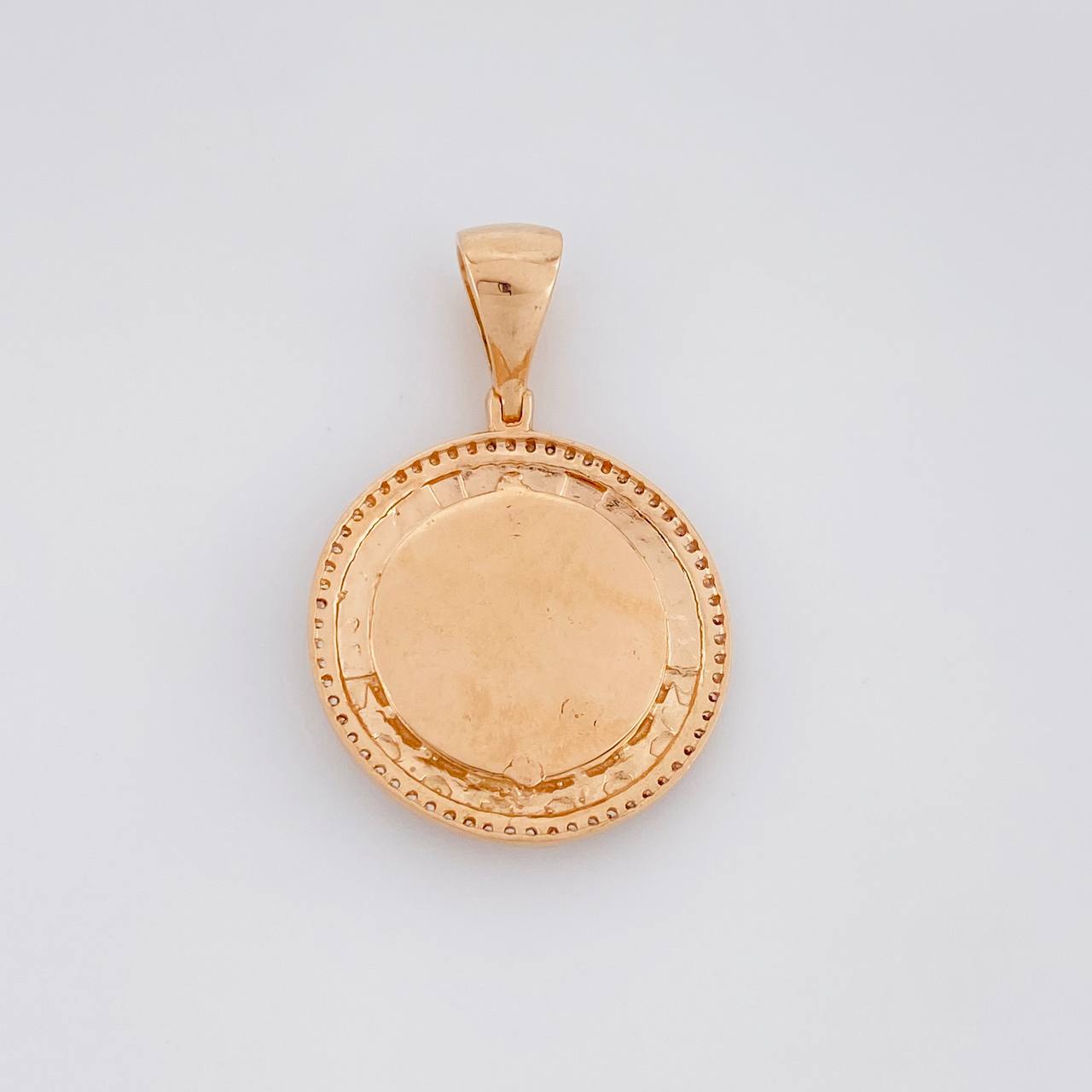 Pendant Virgen del Carmen 7.85g / 1 1/2 in Rose Gold 18K