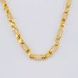 Rustic Barrel Chain 55.65g / 28 in / 4.6mm 18K Yellow Gold