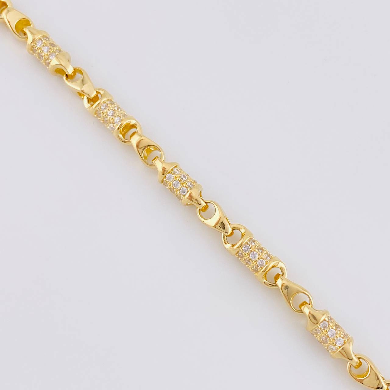 Rustic Barrel Chain 55.65g / 28 in / 4.6mm 18K Yellow Gold