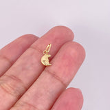 Dije Media Luna 0.2g / 1/2 in Oro Amarillo 18K