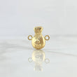 Herraje Bolsa De Dinero 0.7gr / 1.5cm / Oro Amarillo 18K