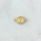 Herraje Corona 0.5 g / 1/2 in Oro Amarillo 18K