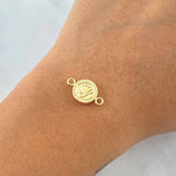 Herraje Corona 0.5 g / 1/2 in Oro Amarillo 18K