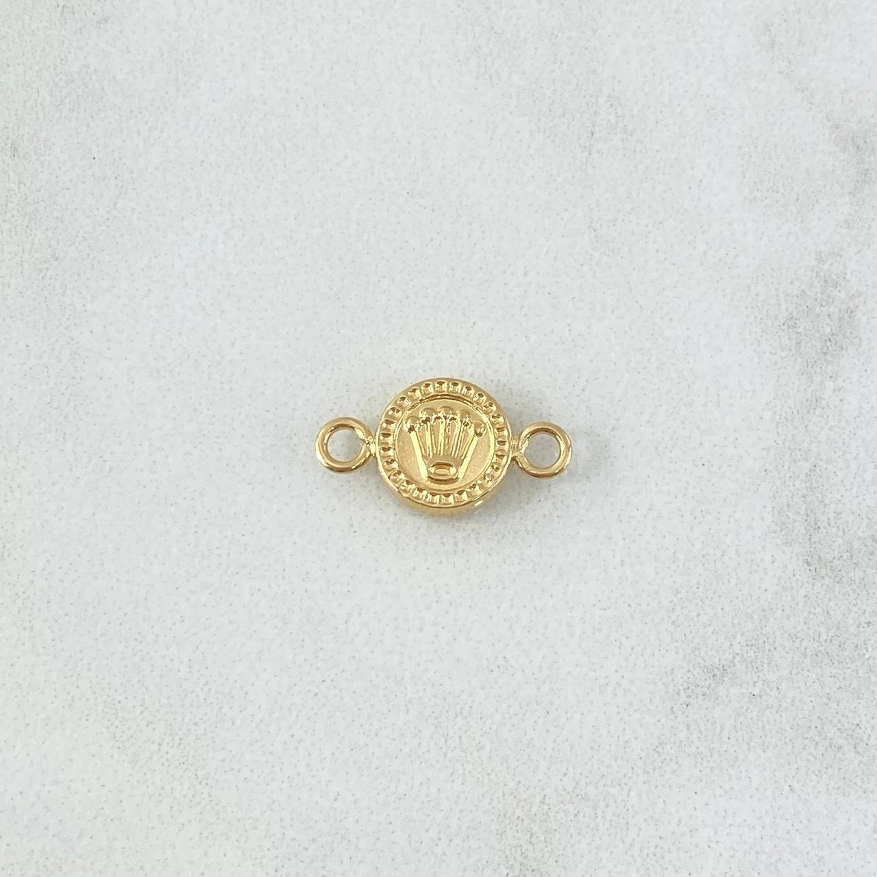 Charm Crown 0.4gr / 0.5in / 18K Gold