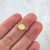 Charm Crown 0.4gr / 1/2 in / 18K Gold ©