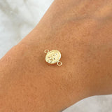 Charm Virgen Del Carmen 0.5gr / 0.6in / Die-cut 18K Gold
