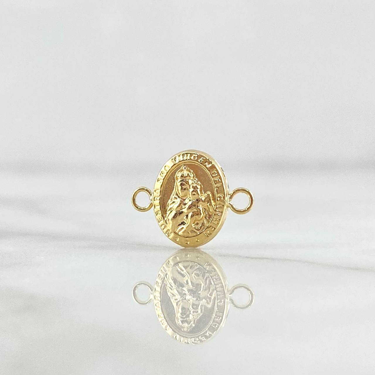 Charm Virgen Del Carmen 0.5gr / 0.6in / Die-cut 18K Gold