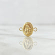 Charm Virgen Del Carmen 0.5gr / 0.6in / Die-cut 18K Gold