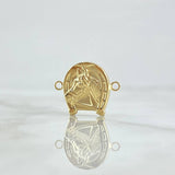 Charm Horseshoe Horse 1.05gr / 1.5cm / Stamped 18K Yellow Gold