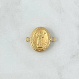 Herraje Divino Niño 1.15gr / 2cm / Ovalo Troquelado Oro Amarillo 18K