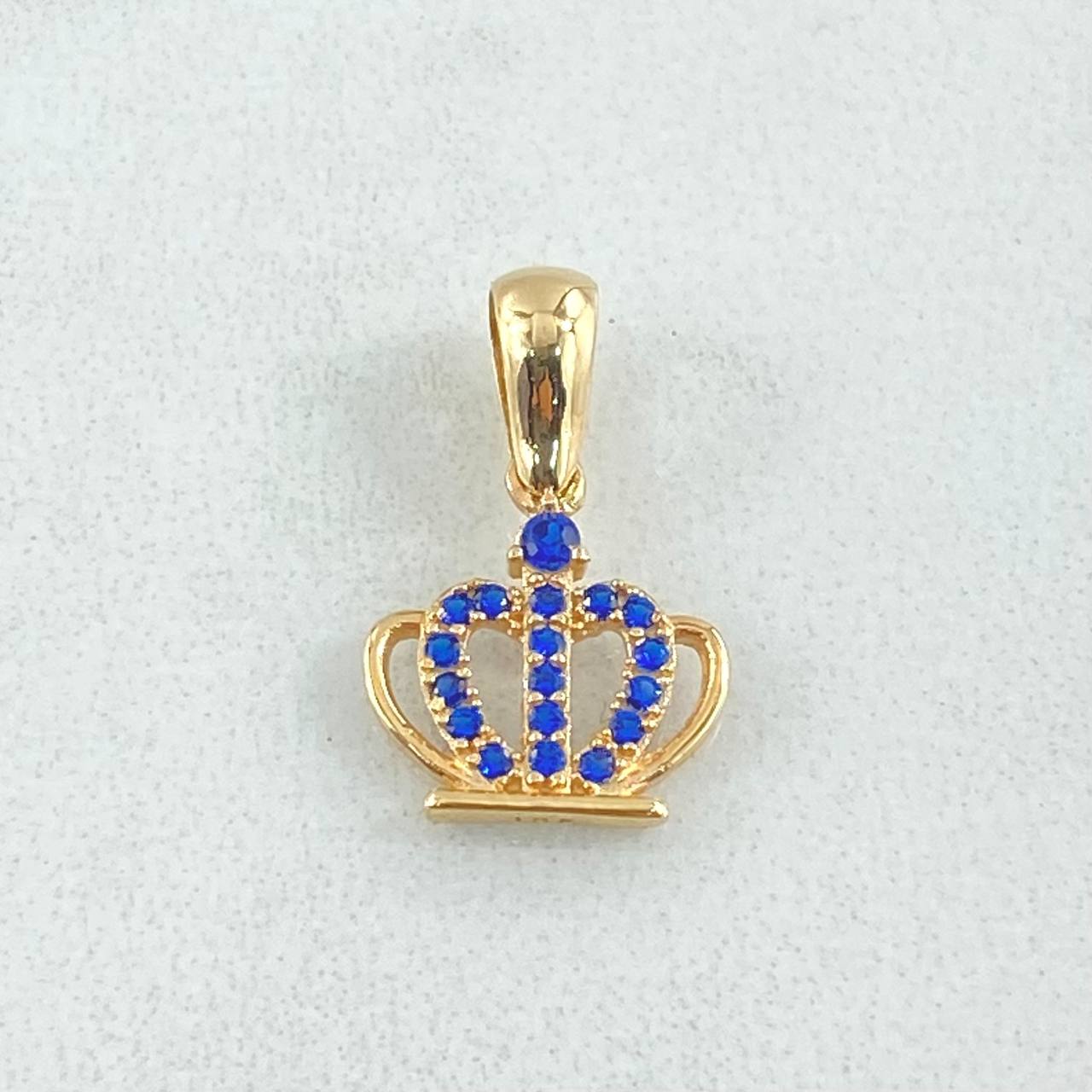 Dije Corona 0.9gr / 1.7cm / Oro 18K