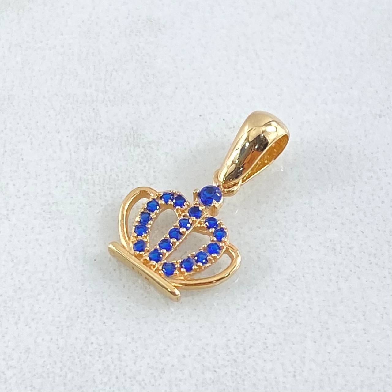 Dije Corona 0.9gr / 1.7cm / Oro 18K