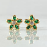 Flower Stud Earrings 0.75gr / 18K Gold ©