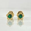 Topos Flor 0.85gr / Oro 18K