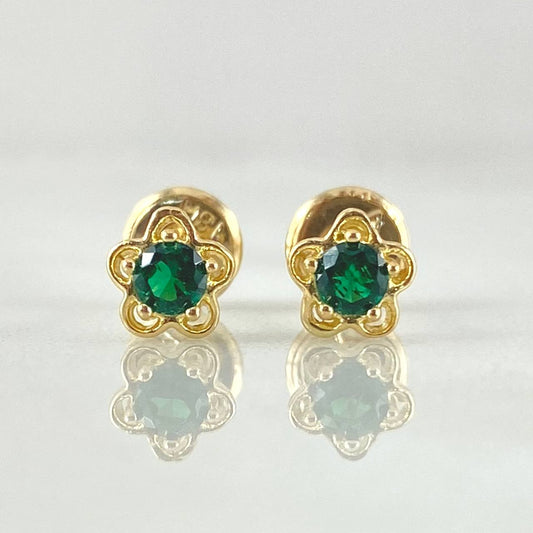 Stud Earrings 0.85gr / 18K Gold
