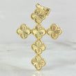 Cross Clover Pendant 3.7gr / 4.9cm / 18K Gold
