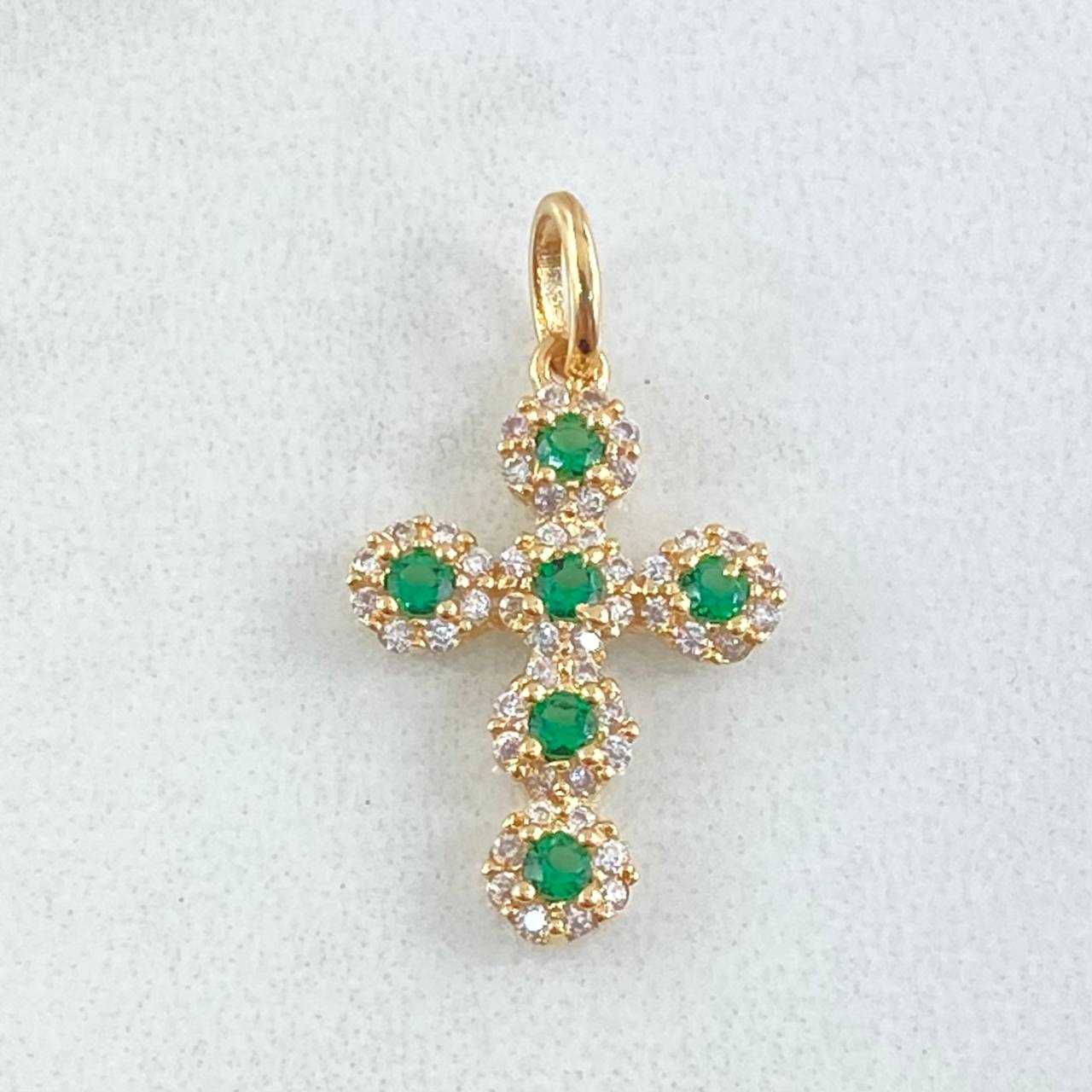 Pendant Cross Dense 1.4gr / 2.3cm / 18K Gold
