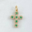 Pendant Cross Dense 1.4gr / 2.3cm / 18K Gold