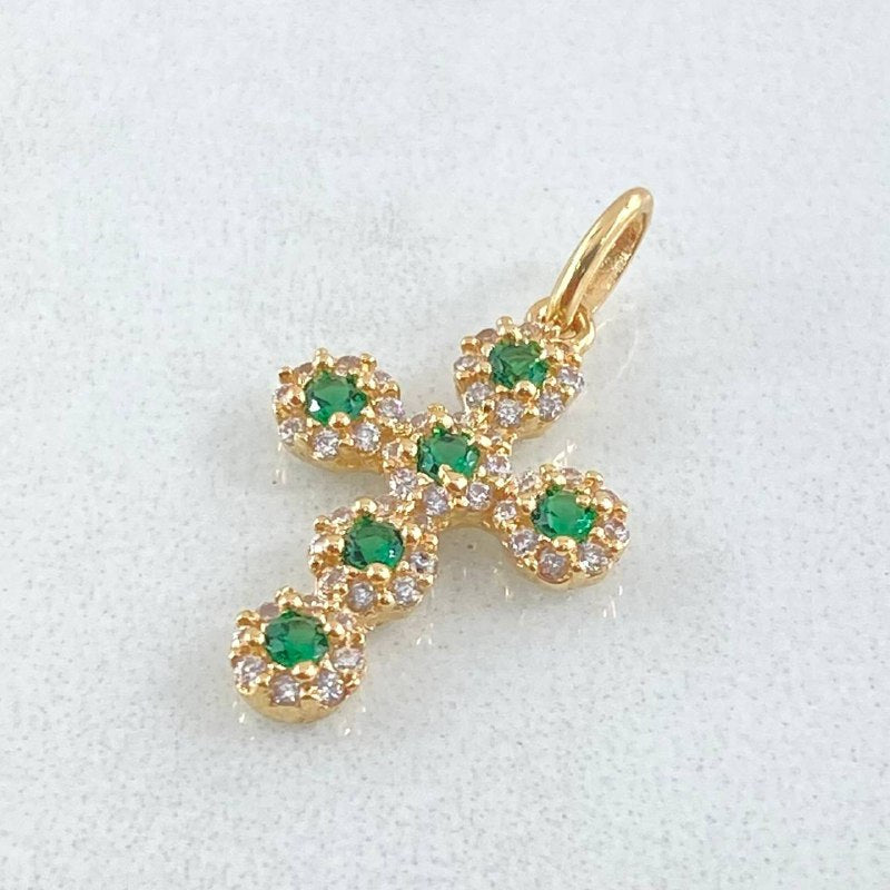 Pendant Cross Dense 1.35gr / 2.3cm / 18K Gold