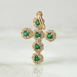 Pendant Cross Dense 1.35gr / 2.3cm / 18K Gold