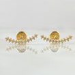 Stud Earrings Line 0.8gr / 1.4cm / 18K Yellow Gold