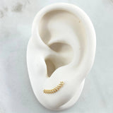 Stud Earrings Line 0.8gr / 1.4cm / 18K Gold ©