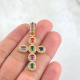 Pendant Dense Cross 4.85gr / 4.5cm / 18K Gold ©