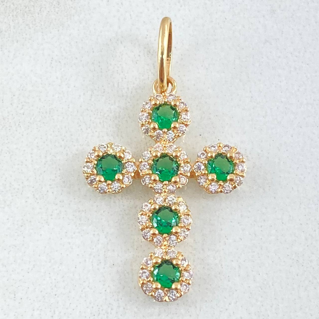 Pendant Dense Cross 1.85gr / 2.8cm / 18K Gold ©