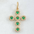 Pendant Dense Cross 1.85gr / 2.8cm / 18K Gold ©