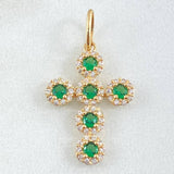 Pendant Dense Cross 1.85gr / 2.8cm / 18K Gold ©