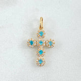 Pendant Dense Cross 1.45gr / 2.3cm / 18K Gold ©