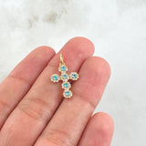 Pendant Dense Cross 1.45gr / 2.3cm / 18K Gold ©