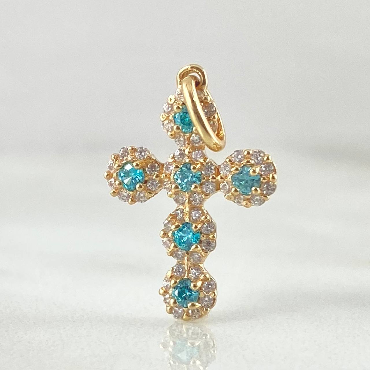 Pendant Dense Cross 1.45gr / 2.3cm / 18K Gold ©