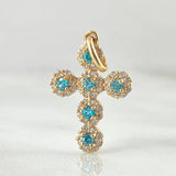 Pendant Dense Cross 1.45gr / 2.3cm / 18K Gold ©