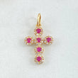 Pendant Dense Cross 1.4gr / 3.3cm / 18K Gold ©
