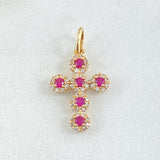 Pendant Dense Cross 1.4gr / 3.3cm / 18K Gold ©
