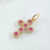 Pendant Dense Cross 1.4gr / 3.3cm / 18K Gold ©