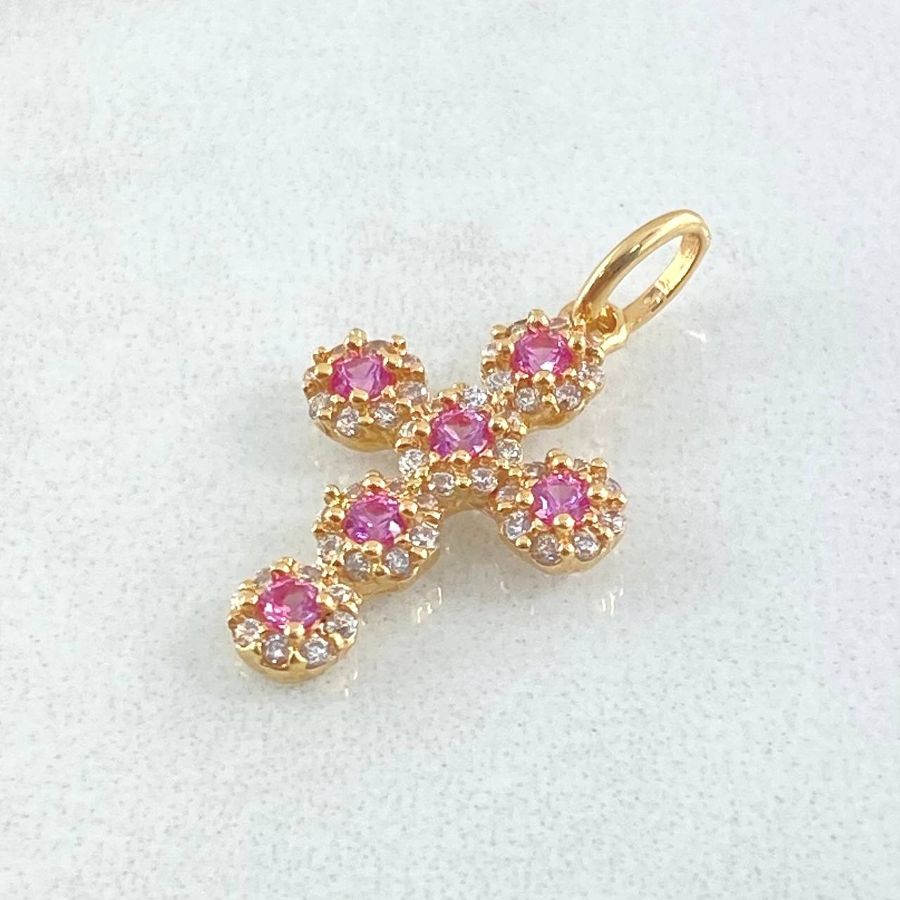 Pendant Cross Dense 1.45gr / 2.3cm / 18K Gold