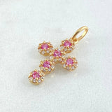 Pendant Cross Dense 1.45gr / 2.3cm / 18K Gold