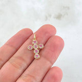 Pendant Cross Dense 1.45gr / 2.3cm / 18K Gold