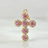 Pendant Dense Cross 1.4gr / 2.3cm / 18K Gold ©