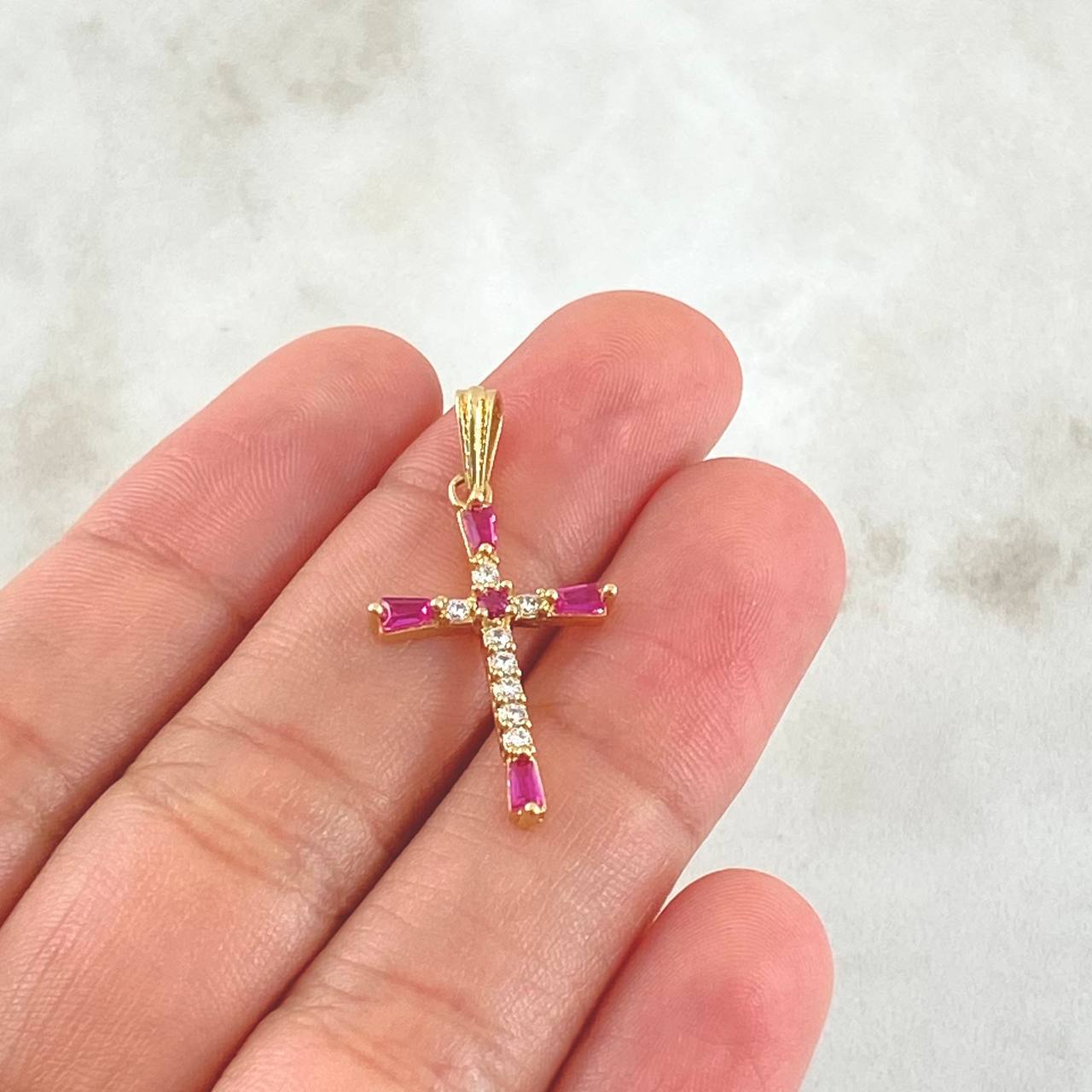 Pendant Cross 1.75gr / 3cm / 18K Gold ©